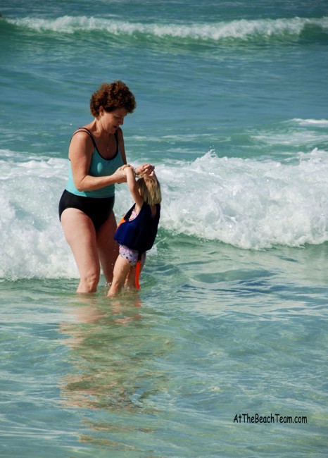 Playing In The Surf Would you have visitors if you owned at the beach?